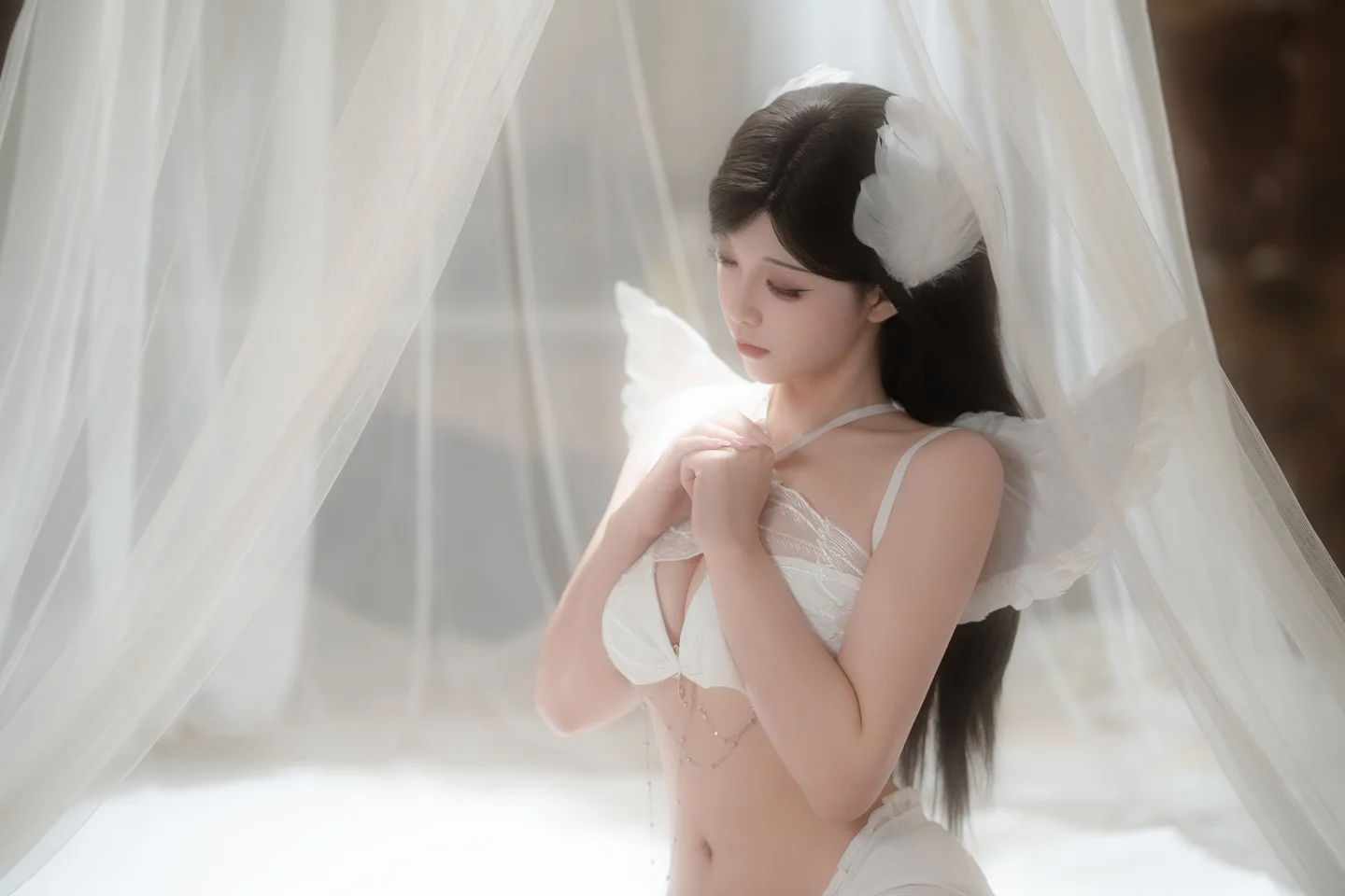 Bangni邦尼 - No.062 天使 [80P,4V-786MB] tg@simisebaisi 【丝足阁】004.webp